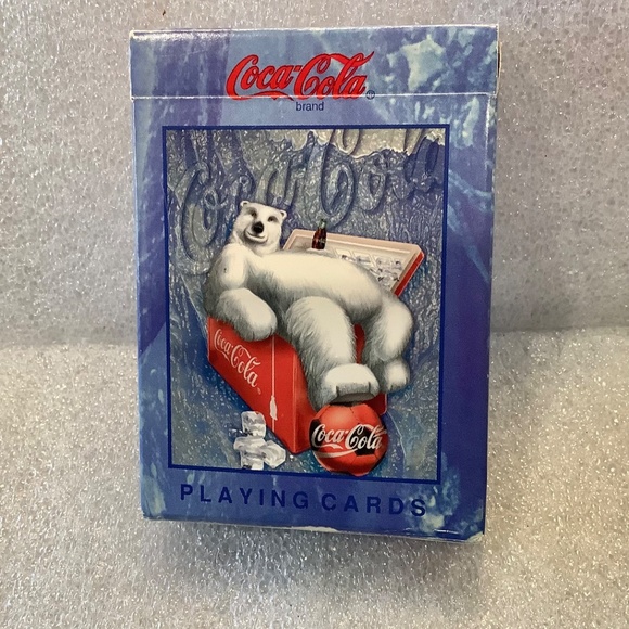 Vintage Coca Cola Polar Bear 1998 Playing Cards - Picture 2 of 7